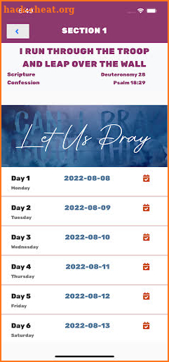 MFM 70Days 2022 PRAYER&FASTING screenshot