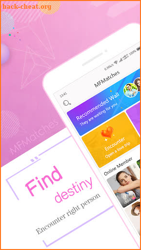 MfMatches-Online dating APP screenshot