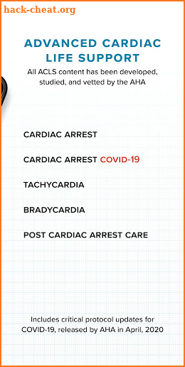 MGH ACLS screenshot