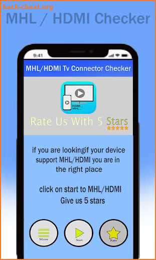 MHL HDMI USB Connector phone with tv screenshot