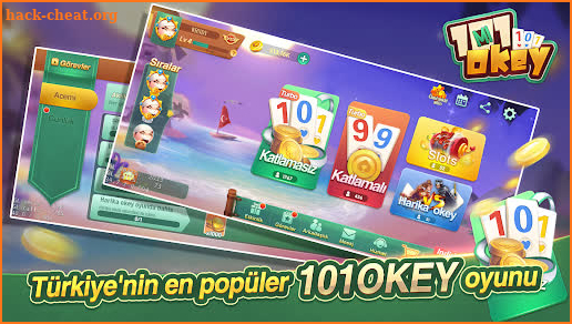 Mİ 101 OKEY-Yüzbir Okey Slots screenshot