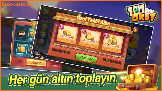 Mİ 101 OKEY-Yüzbir Okey Slots screenshot