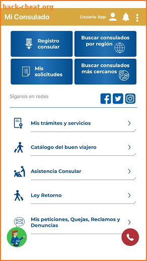 Mi Consulado Colombia screenshot