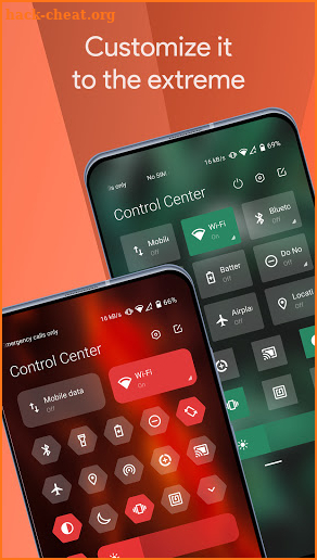 Mi Control Center: Notifications and Quick Actions screenshot