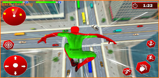 Miami Rope Hero Spider Game screenshot