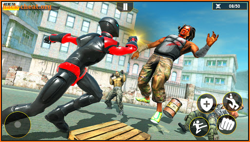 Miami Shadow Hero Spider Power Vvice City Fight 3D screenshot