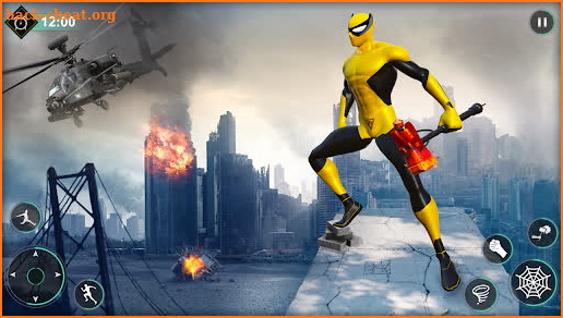 Miami Spider Hero Open Word Superhero Fighting screenshot