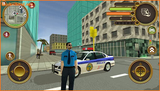 Miami Super Crime Police rope hero gangster city screenshot