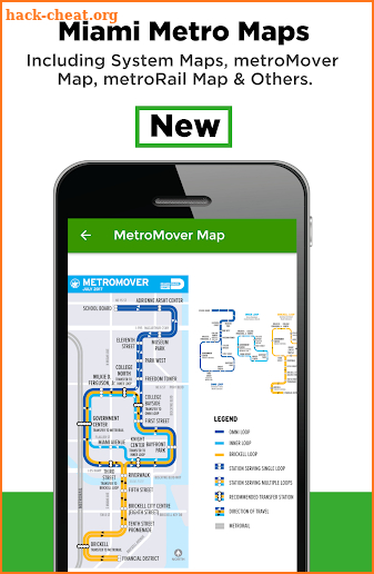 Miami Transit App - Bus, Mover and Rail Tracker screenshot