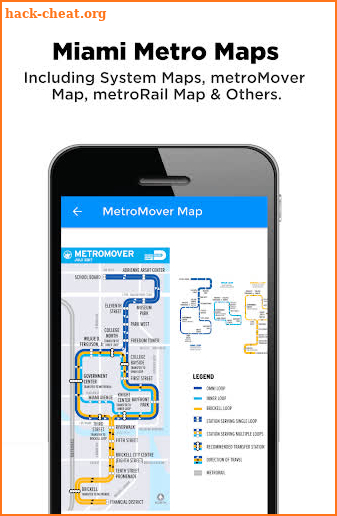 Miami Transit App: Miami Bus and Rail Tracker screenshot