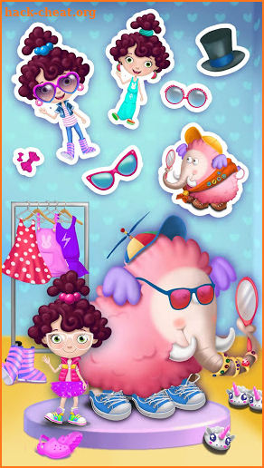 Mia’s Secret Pet - Fluffy Pink Elephant Care screenshot