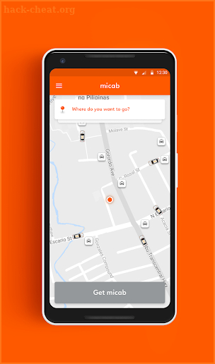 MiCab - Taxi Hailing App screenshot