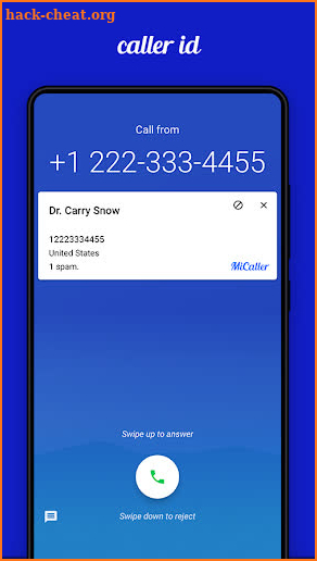 MiCaller - Caller ID & Spam Blocker screenshot