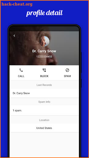 MiCaller - Caller ID & Spam Blocker screenshot