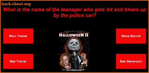 Michael Myers Complete Quiz screenshot