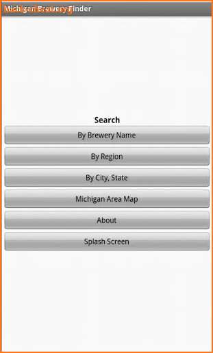 Michigan Brewery Finder Tablet screenshot