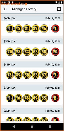 Michigan: Numbers & Results screenshot