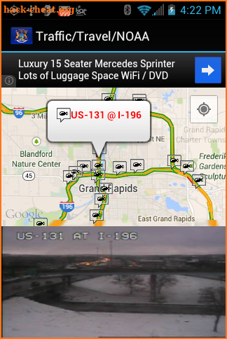Michigan Traffic Cameras screenshot