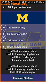 Michigan Wolverines Ringtones screenshot