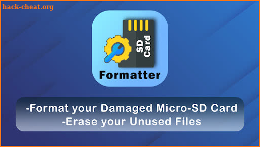 Micro SD Card formatter screenshot