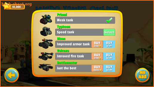 Micro Tanks Online - Multiplayer Arena Battle screenshot