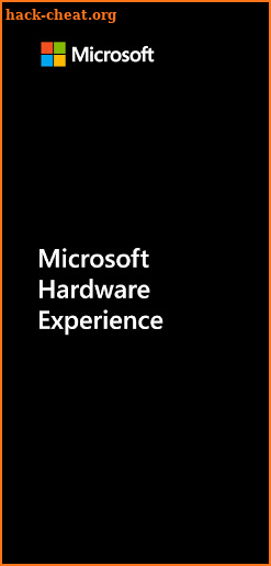 Microsoft Hardware Experience screenshot