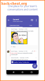 Microsoft Teams screenshot