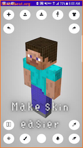 MICSE: Skin Editor 4 minecraft screenshot