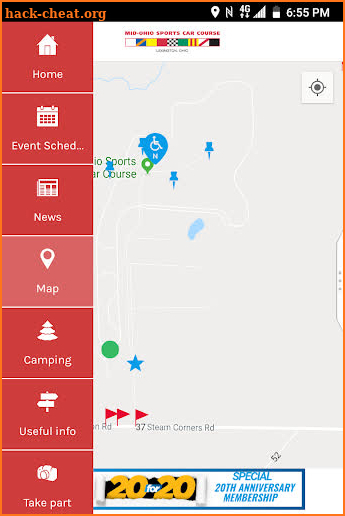 Mid Ohio Sports Car Course Fan Guide screenshot