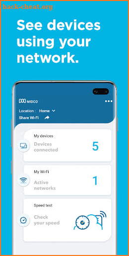 Midco Wi-Fi screenshot