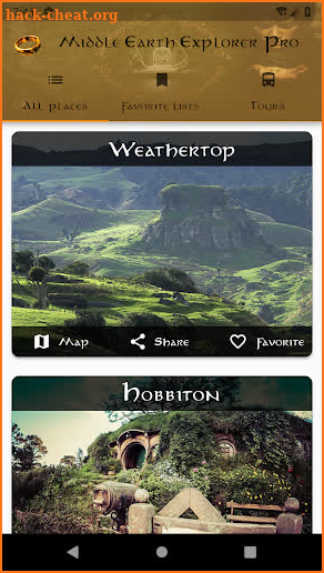 Middle Earth Explorer free screenshot