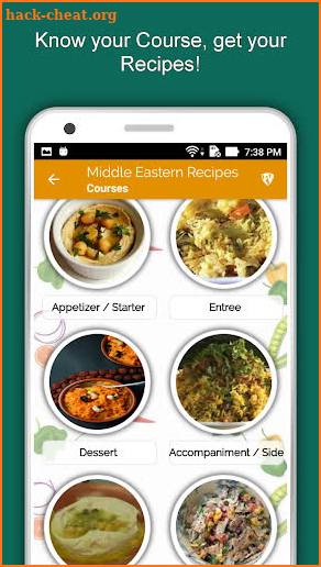 Middle Eastern Food Recipes : Middle East Cuisine screenshot