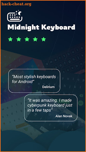 Midnight Keyboard screenshot