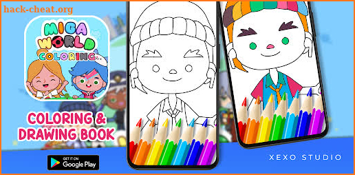 Miga Town Coloring Book screenshot