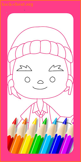 Miga Town Coloring Book screenshot