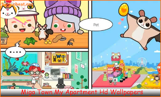 Miga Town My Apartment Toca Wallpapers screenshot