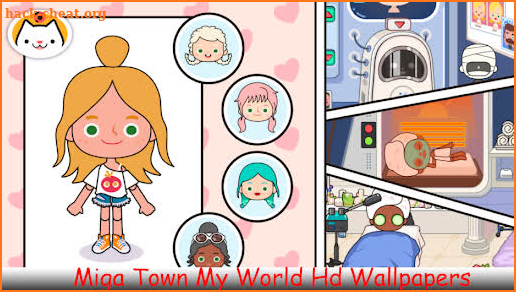 Miga Town My World Toca Hd Wallpapers screenshot