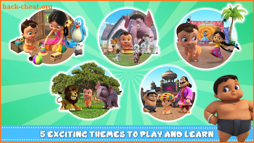 Mighty Little Bheem Color and Puzzles Game screenshot