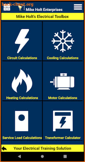 Mike Holt's Electrical Toolbox screenshot