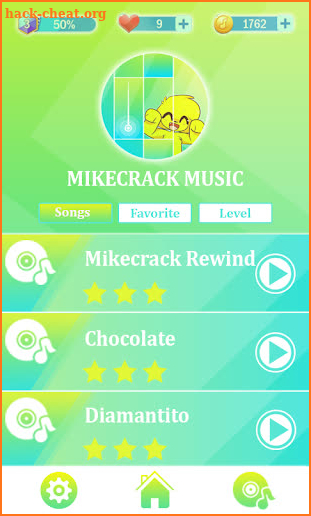 Mikecrack - Piano Game screenshot