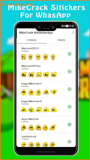 MikeCrack Stickers For WhatsApp: EXE WAStickerApps screenshot