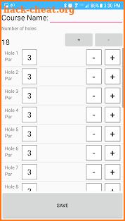 Mike's Disc Golf Tracker (Free) screenshot