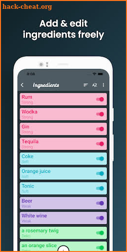 Miksi - Random Drink Creator screenshot