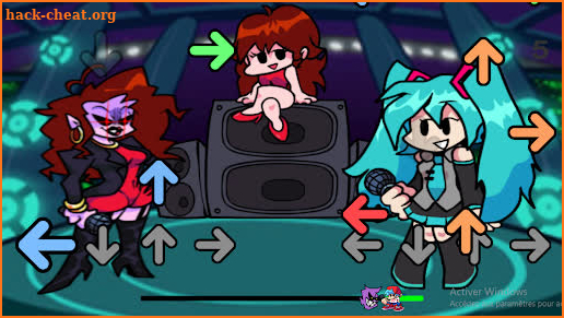 Miku friday night funkin music game screenshot