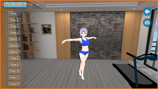 Miku Sakune Anime Girlfriend MMD screenshot