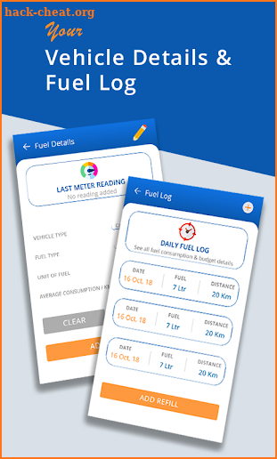 Mileage Calculator, Gas Log & Driving Maps screenshot