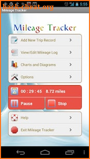 Mileage Tracker screenshot