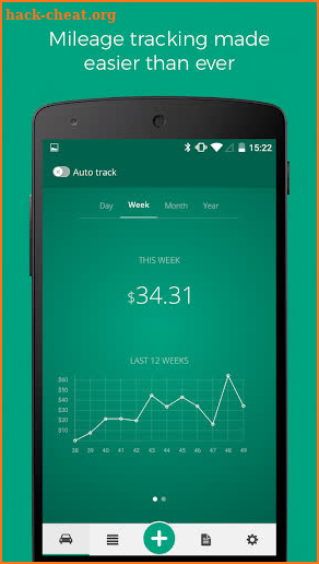 Mileage Tracker on Autopilot by Driversnote screenshot