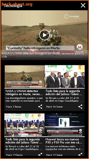 Milenio Play screenshot