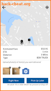 Miles App: Book a Moving Truck screenshot